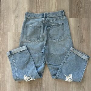 Express size 2 “straight, super high rise” jeans